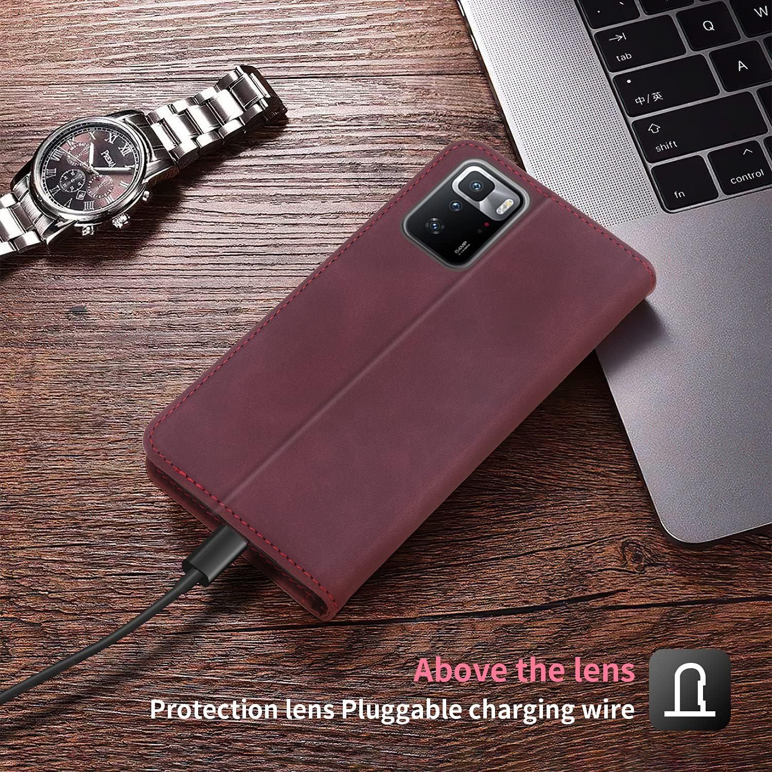 Coque Samsung Galaxy Note10 Plus Housse Etui Flip Kickstand ... - 5