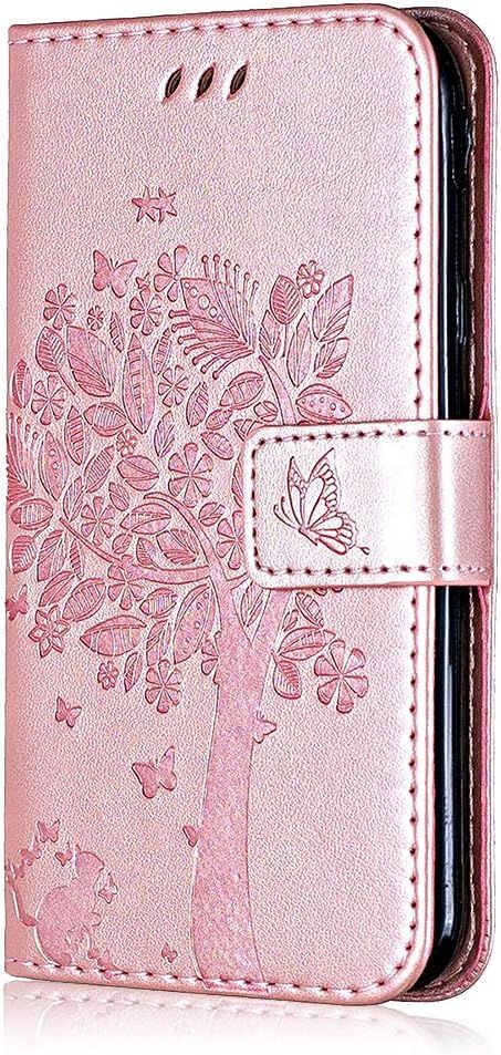 Coque Pour Samsung Galaxy Note 5, Etui En Cuir Pu Portefeuil...