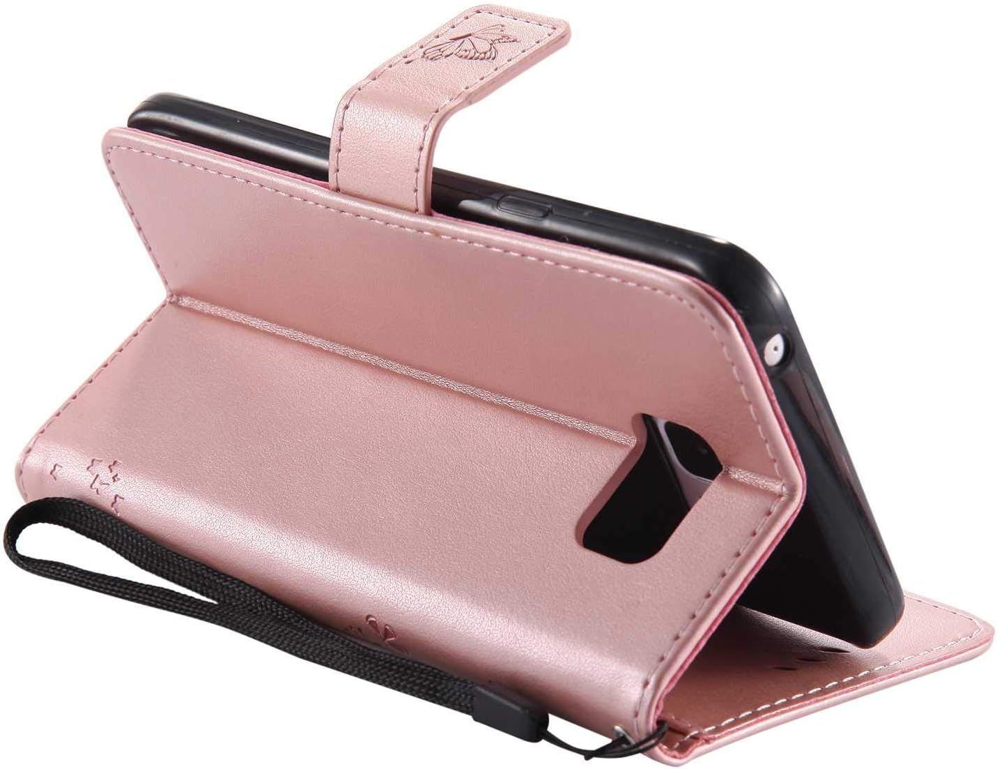 Coque Pour Samsung Galaxy Note 5, Etui En Cuir Pu Portefeuil... - 5