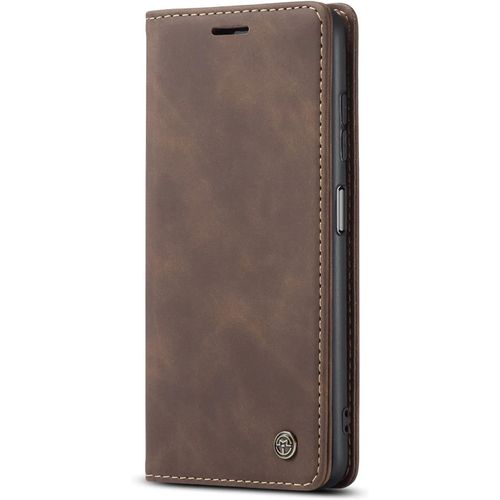 Coque Compatible Avec Xiaomi Redmi Note 10/Redmi Note 10s,Coque Rabat Cuir Avec Magnetique,Housse Protection Portefeuille Etui Cartes Stand Fonction (Cafe)