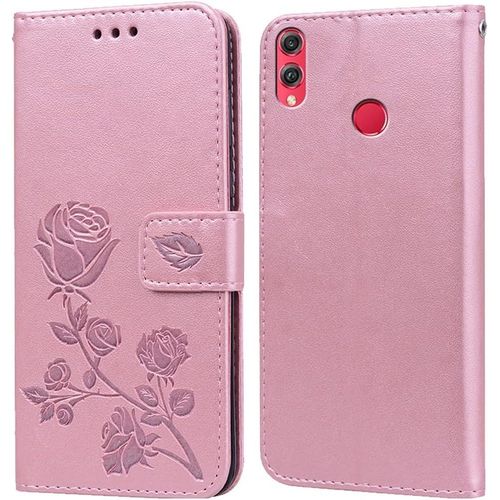 Coque Pour Huawei Honor 8x Housse,Fonction De Support,Fente Pour Carte,Silicone Tpu,Flip Etui Case Pour Huawei Honor 8x(6.5"")