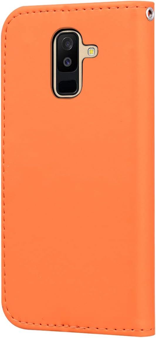 Coque Samsung Galaxy A6 Plus 2018,Housse En Cuir 3d Grenouil... - 3