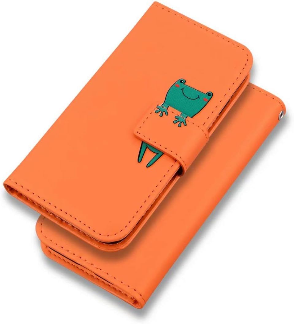 Coque Samsung Galaxy A12 5g,Housse En Cuir 3d Grenouille Des... - 5