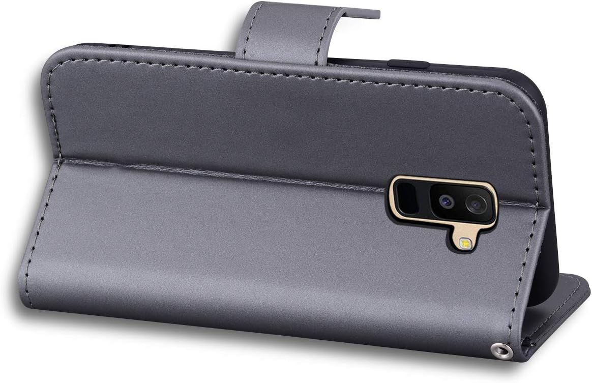 Coque Samsung Galaxy A6 Plus 2018,Housse En Cuir 3d Ours Des... - 7