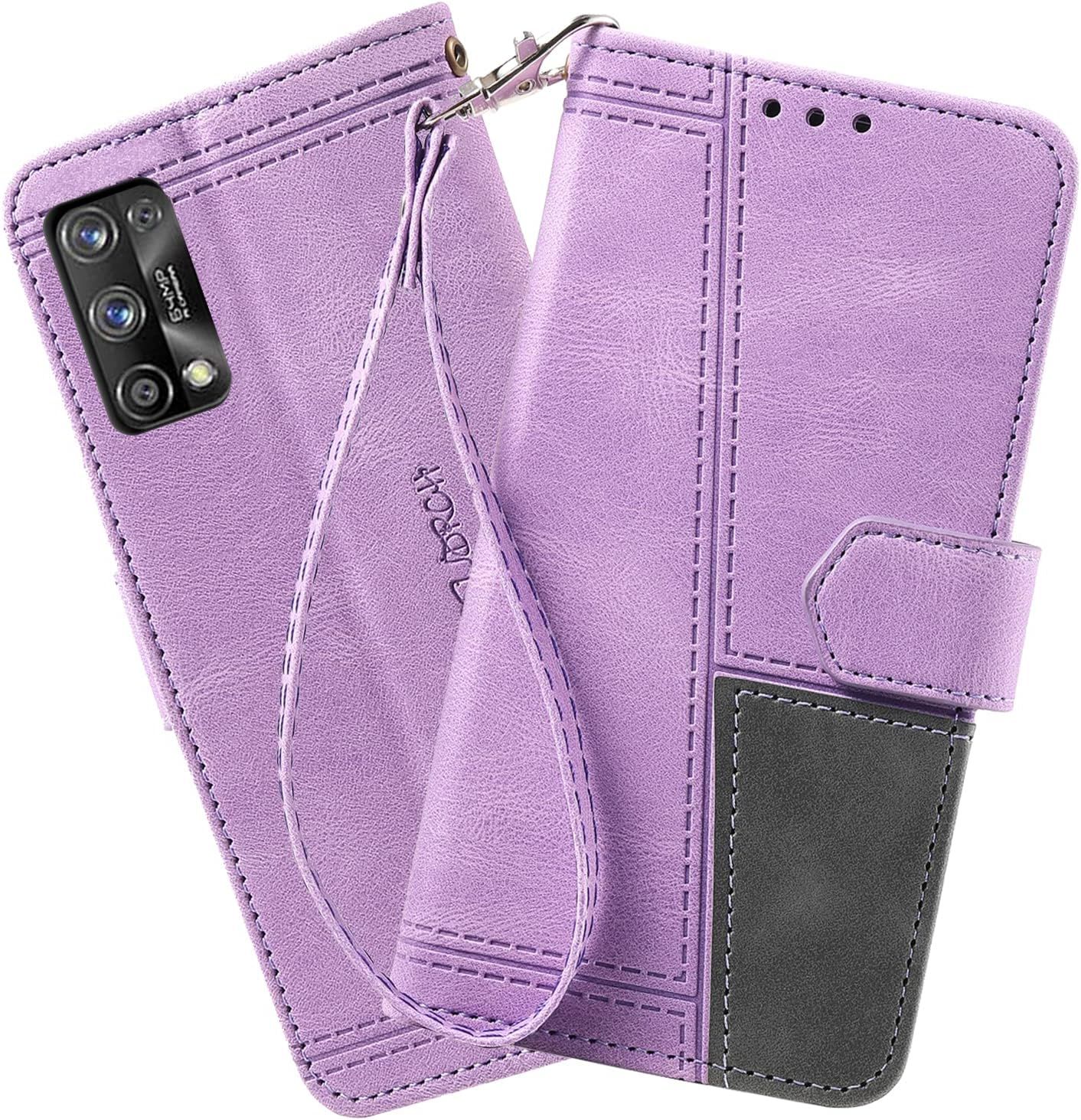 Coque Compatible Avec Oppo Realme 7 Pro, Portefeuille Housse...