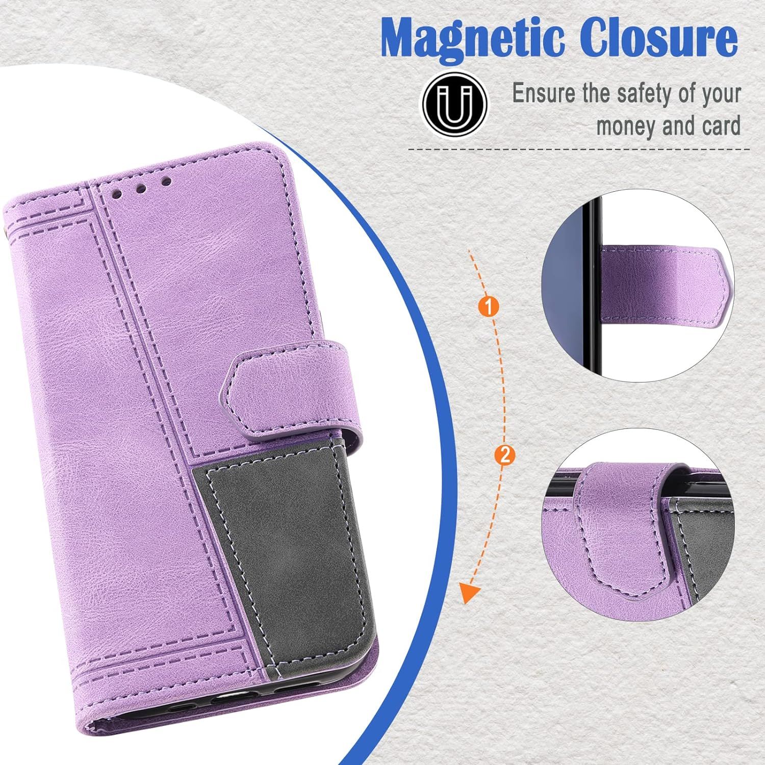 Coque Compatible Avec Oppo Realme 7 Pro, Portefeuille Housse... - 4
