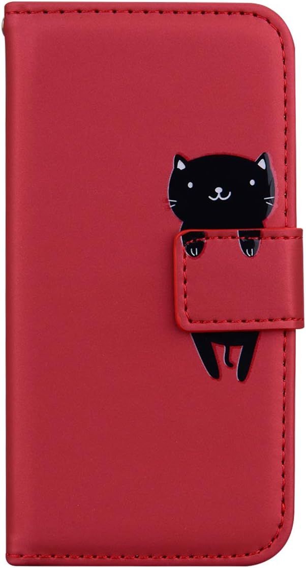 Coque Samsung Galaxy A6 Plus 2018,Housse En Cuir 3d Lapin De...