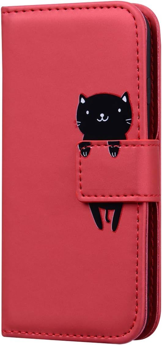 Coque Samsung Galaxy A6 Plus 2018,Housse En Cuir 3d Lapin De... - 2