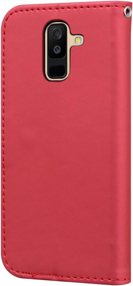 Coque Samsung Galaxy A6 Plus 2018,Housse En Cuir 3d Lapin De... - 3