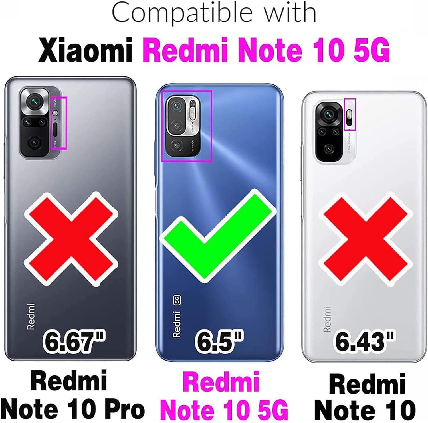 Etui Coque Pour Xiaomi Redmi Note 10 5g,Protection Etui Hous... - 2