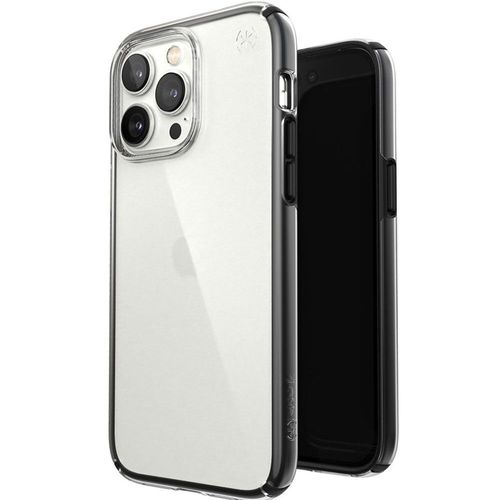 Coque Speck Presidio-Clear Geo Iphone 14 Pro Max Coloris Transparent Et Noir