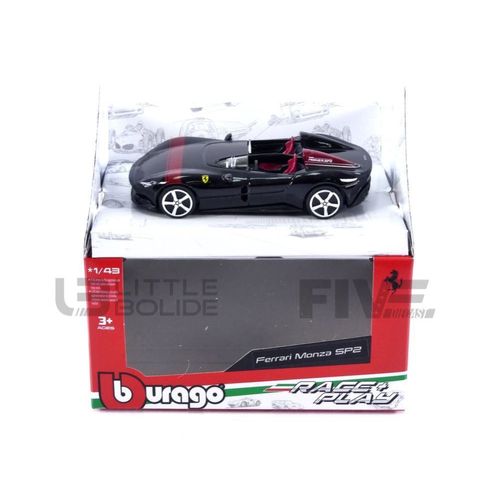 Bburago 1/43 36049bk Ferrari Monza Sp2 Convertible Diecast Modelcar-Bburago