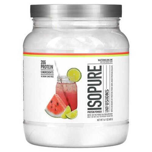 Isopure Infusions De Protéines En Poudre, Pastèque Et Citron Vert, 400 G
