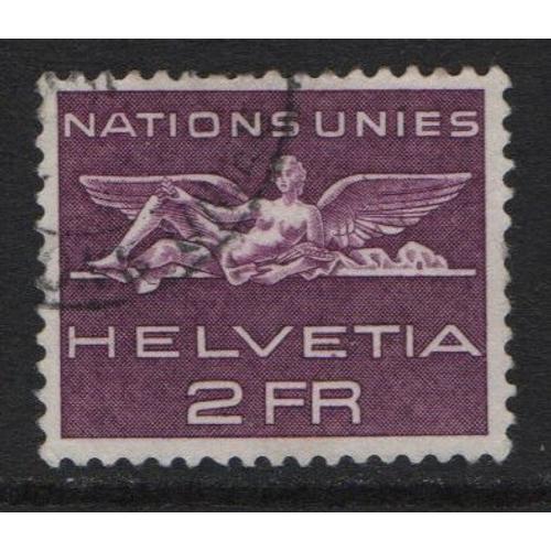 Suisse, Timbre-Poste De Service Y & T N° 368 Oblitéré Helvetia, 1955