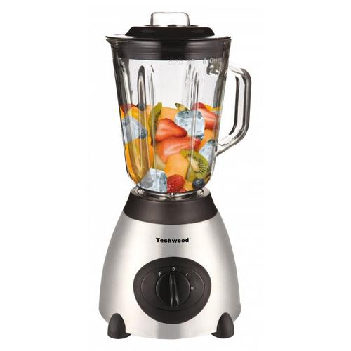 Techwood TBLI-360 INOX - Bol mixeur blender - 1.5 litres - 500 Watt