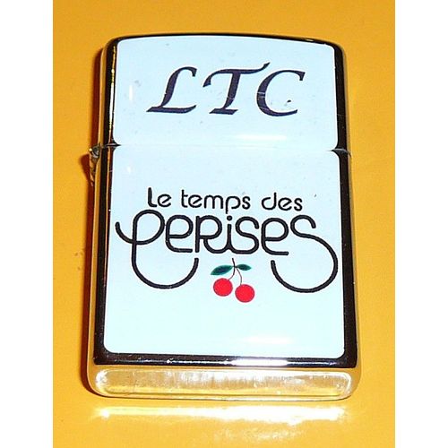Briquet Tempete Rechargeable Le Temps Des Cerises Type Zippo