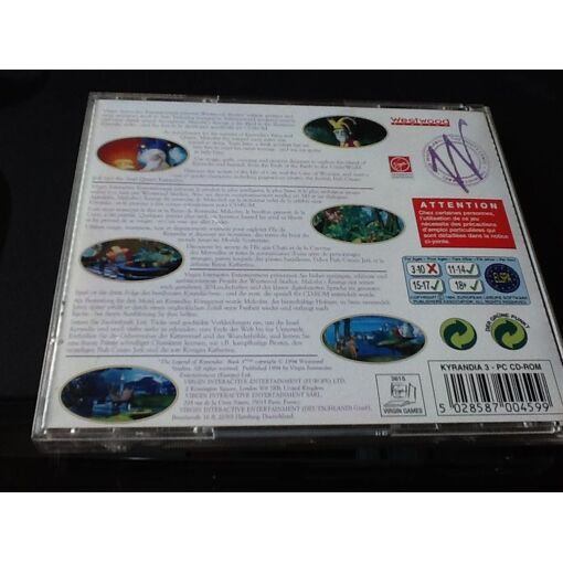 Jeu PC The Legend Of Kyrandia - Big Box - Bon état - Point & Click Culte