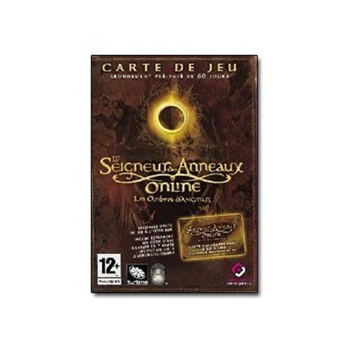 Le Seigneur Des Anneaux Online : Les Ombres D'angmar - Licence D'abonnement ( 60 Jours ) - 1 Utilisateur - Pc - Win - Français