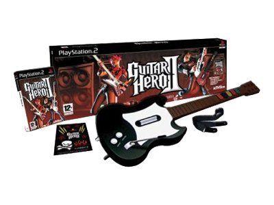 playstation 2 with guitar hero