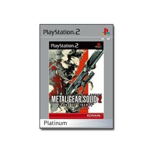 Metal Gear Solid 2: Sons Of Liberty Platinum - Ensemble Complet - Playstation 2