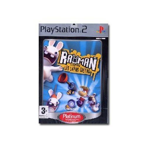 Rayman Contre Les Lapins Crétins Platinum - Ensemble Complet - Playstation 2 - Français