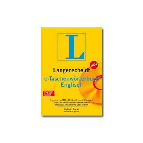 Langenscheidt E-Taschenwörterbücher Englisch - Deutsch / Deutsch - Englisch - Version Boîte - 1 Utilisateur - Cd - Win)