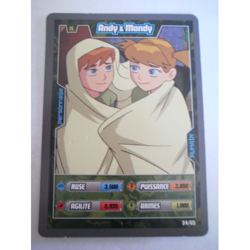 Carte Humain Andy & Mandy 24/65