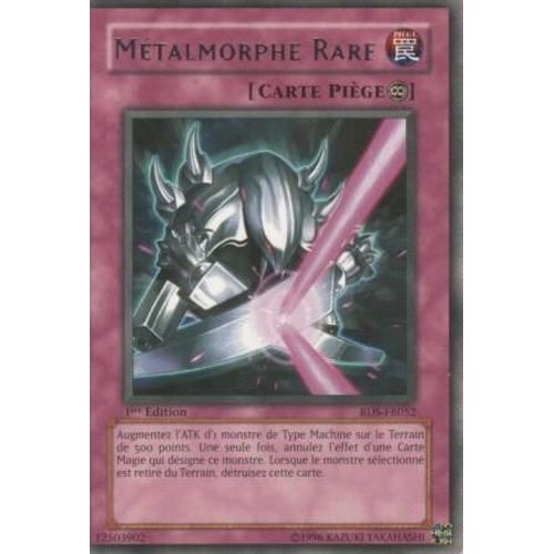Carte Yu-Gi-Oh! "Métalmorphe Rare" Rare Rds-Fr052