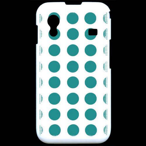 Coque  Samsung Ace S5830 Pois Bleu Clair