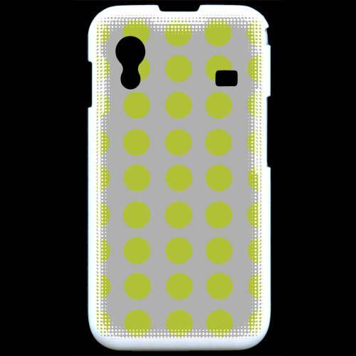 Coque  Samsung Ace S5830 Pois Gris & Vert