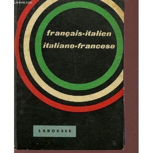 Dictionnaire Francais Italien.