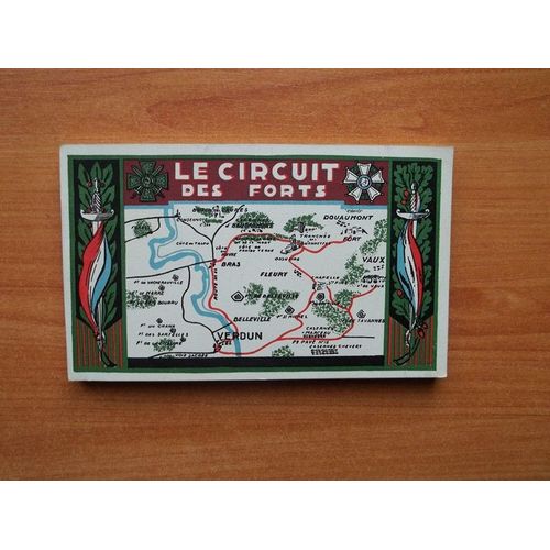 Le Circuit Des Forts Carnet De 19 Cartes Postales Anciennes [Complet]
