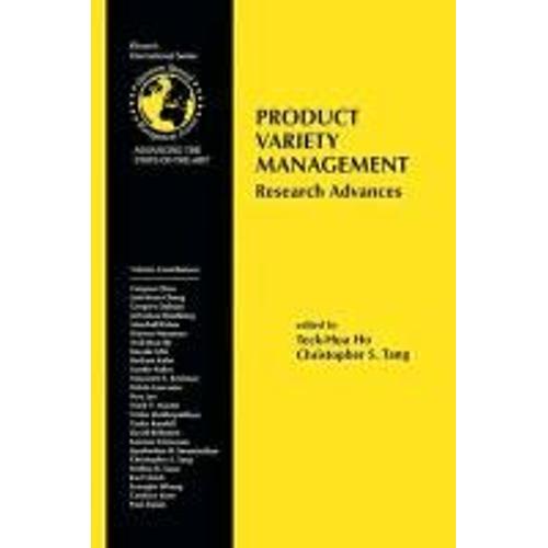 Product Variety Management