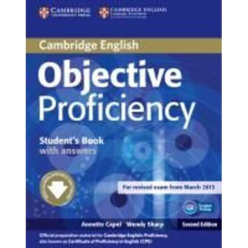 Objective Proficiency. Self-Study Student's Book With Answers