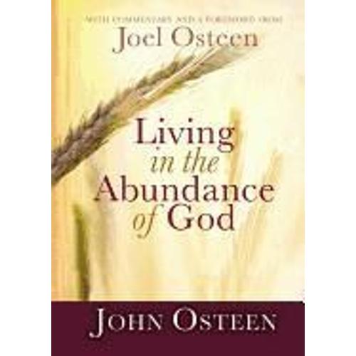 Living In The Abundance Of God