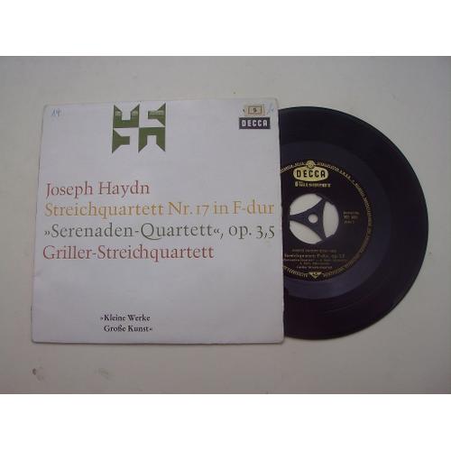 Streichquartett F-Dur,Op.3,5