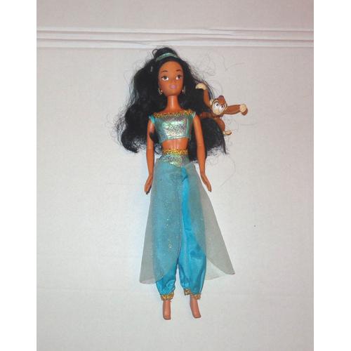 Jasmine D'aladdin Aladin De Disney + Le Petit Singe Abu