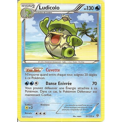Ludicolo 31/135 - Tempête De Plasma