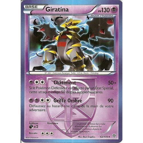 Giratina 62/135 - Tempête De Plasma