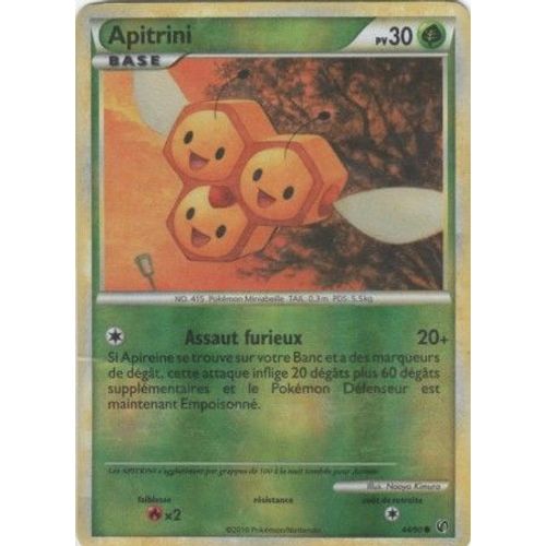 Carte Pokémon "Apitrini" Pv30 Holo Reverse 44/90