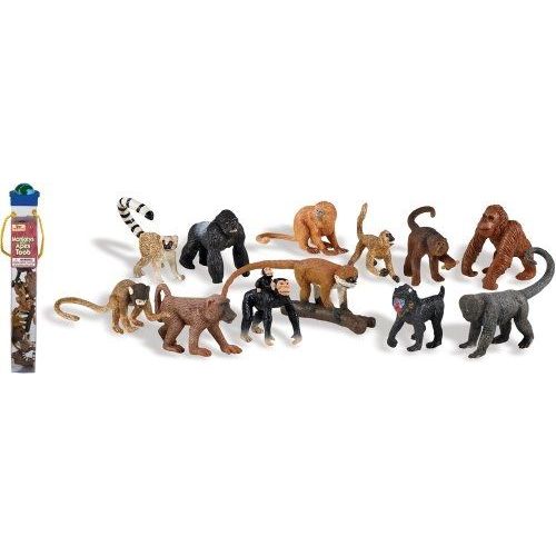 Safari - 680604 - Figurine - Tubo Les Singes