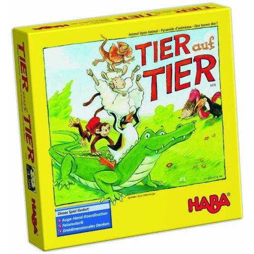 Haba - 4478 - Pyramide D'animaux  Import Allemagne