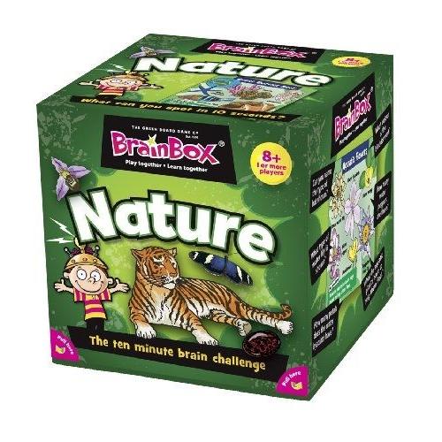 Green Board Games - Jeu De Mémoire - Brainbox Nature - Langue : Anglais Import Grande Bretagne