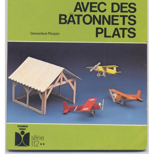 Avec Des Bâtonnets Plats