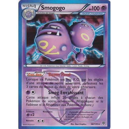 Smogogo  - 58/135 Pokemon Tempete Plasma