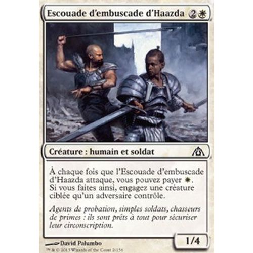 Escouade D'embuscade D'haazda - Le Labyrinthe Du Dragon - C - Magic Mtg