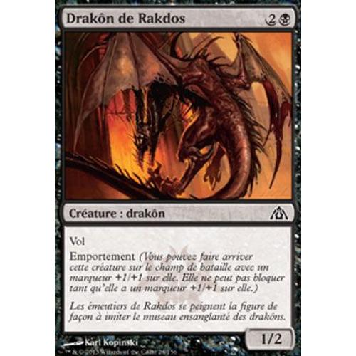 Drakôn De Rakdos - Le Labyrinthe Du Dragon - C - Magic Mtg