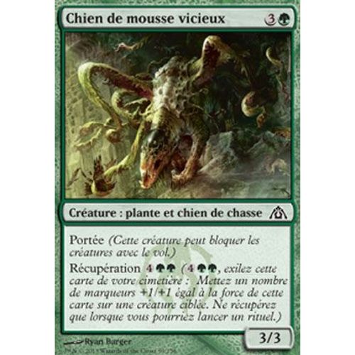 Chien De Mousse Vicieux - Le Labyrinthe Du Dragon - C - Magic Mtg