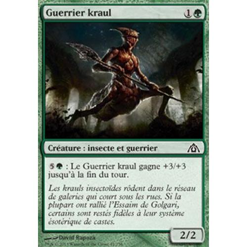 Guerrier Kraul - Le Labyrinthe Du Dragon - C - Magic Mtg