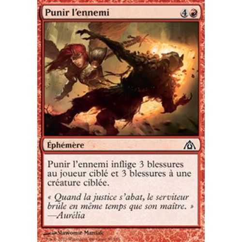 Punir L'ennemi - Le Labyrinthe Du Dragon - C - Magic Mtg